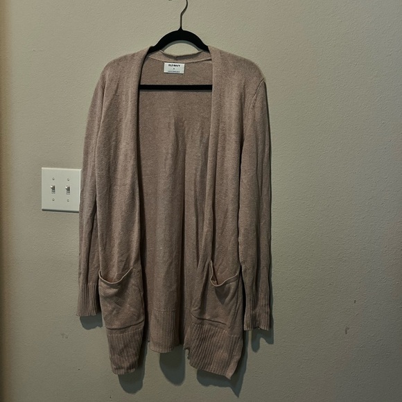 Old Navy Comfy Camel Cardigan Medium - Picture 1 of 6
